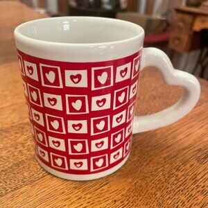 Michael's Hearts Themed Coffee Cup Mug